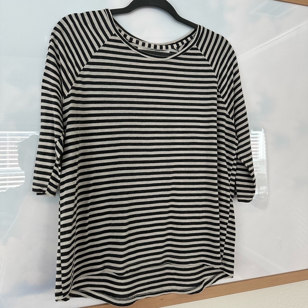 Alexander yamaguchi striped cotton shirt